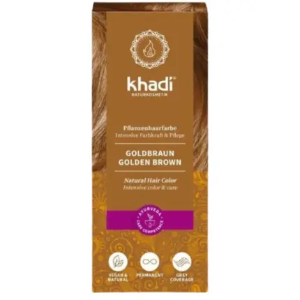 Khadi Henna Bio Castaño Dorado 100g